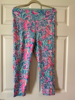 Lilly Pulitzer Treasure Trove Weekender High Rise Midi Leggings